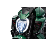 Elektrická motorka Bentley Ducati Diavel V4 - zelená